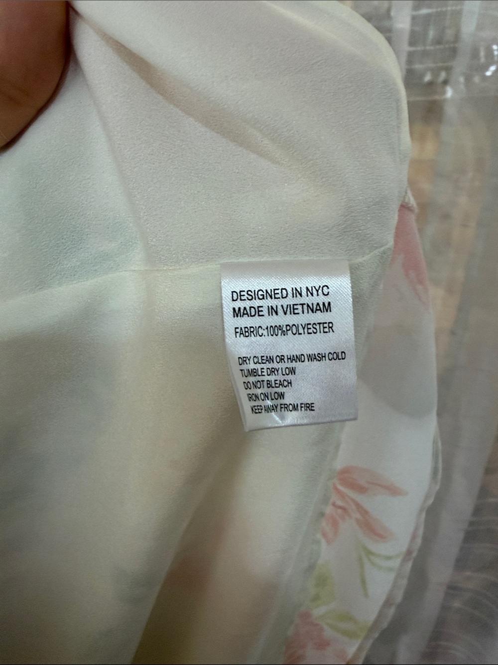 Yumi Kim Floral Halter Maxi Dress Cream Garden Party Cottagecore Boho Size S - Picture 10 of 11